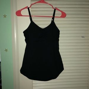 BLACK IVVIVA ATHLETICA TANK TOP